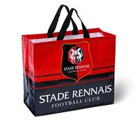 Stade Rennais Grand Tote Bag Rouge Sac à Main Unisexes-Adultes Supporters du Stade Rennais, personnes soucieuses de l'environnement, amateurs de la couleur rouge