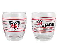 STADE TOULOUSAIN 2 x verre à eau Collection officielle - Rugby
