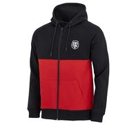 STADE TOULOUSAIN Sweat zippé Toulouse - Collection Officielle Rugby - Taille Homme S
