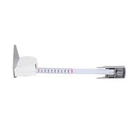 Stadiomètre Métrique, Corps de Mètre à Ruban de 2,2 M, Stadiomètre Mural, Tige de Mesure ABS pour la Mesure de la Taille du Corps pour les Cliniques, les Gymnases