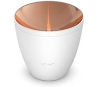 Stadler Form Z-001 Diffuseur d'Arômes Zoe Diffuse des Huiles Essentielles avec un Effet de Flamme Unique, pour une Aromathérapie Relaxante, Blanc