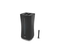 Stadler Form Humidificateur d'air Eva, nébuliseur à ultrasons avec WiFi, pour pièces jusqu'à 80 m2, avec hygrostat, mode auto et nuit, adapté à l'huile parfumée, noir