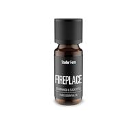 Stadler Form Fireplace - Mélange d'huiles essentielles 100% naturelles - Parfum bois de cèdre et d'eucalyptus - Effet apaisant - Pour diffuseurs, humidificateurs et purificateurs d'air - 10 ml