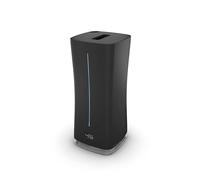 Stadler Form Humidificateur d'air Eva Little, nébuliseur ultrasonique Peu encombrant, pour pièces jusqu'à 50 m², avec hygrostat, Mode Auto et Nuit, Noir
