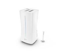 Stadler Form Humidificateur d'air Eva, nébuliseur à ultrasons avec WiFi, pour pièces jusqu'à 80 m², avec hygrostat, mode auto et nuit, adapté à l'huile parfumée, blanc