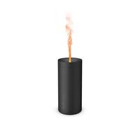 Stadler Form L-038 Lucy émet des huiles essentielles à effet de flamme pendant 7 heures sur batterie, pour une aromathérapie relaxante et apaisante, diffuseur d'arômes noir, ABS, taille unique