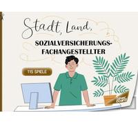 Stadt, Land, Sozialversicherungsfachangestellter - 115 Spiele: Stadt, Land, Fluss Sozialversicherungsfachangestellter - Spielblock Krankenkasse | ... Fachangestellte Rentenkasse - Quiz Spiel SoFa