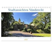 Stadtansichten Nümbrecht - Der Kurort im Oberbergischen Kreis (Tischkalender 2026 DIN A5 quer), CALVENDO Monatskalender: Ein kleiner Rundgang durch ... zum Schloss Homburg und zu Holsteins Mühle