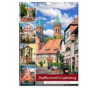 Stadtbummel in Ladenburg - Die Römer- und Fachwerk-Stadt (Wandkalender 2026 DIN A4 hoch), CALVENDO Monatskalender: 12 strahlend frische Aufnahmen aus der Fachwerk-Stadt Ladenburg am Neckar.