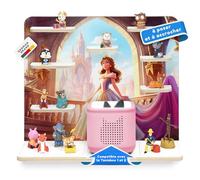 stadtecken Étagère en Bois Compatible avec Toniebox 2 I Convient pour Environ 50 Tonies I Rangement Parfait dans la Chambre d'enfant I Étagère à Poser ou à Suspendre (Monde de Jeu, Grand)