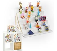 stadtecken® Étagère magnétique pour figurines de boîte à musique, compatible avec IKEA Kallax et plus encore, en option, avec espace pour Toniebox, convient pour environ 50 figurines, blanc