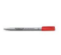 STAEDLER LUMOCOLOR FEUTR 0.8/1MM ROUGE Rouge G