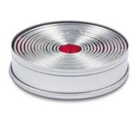 Städter 009073 lot de 14 emporte-pièce en fer-blanc de 2,5 à 11,5 cm Blanc G