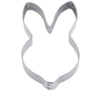 Staedter 080058 Lapin Face Emporte-pièce, Argent, 6 cm