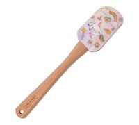 STÄDTER 504301 Spatule en bois/silicone Couleur : multicolore, Longueur : 25 cm