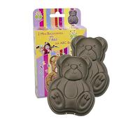 Städter 521117 Moule Theo la ABC Ours, Lot de 2, 11 cm