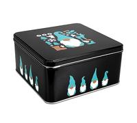 Städter 710191 Boîte à pâtisserie en fer blanc Motif lutin Blanc 21 cm