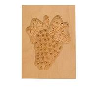 Städter 841161 springerles-modèle Raisin Moule, Bois, Marron, 8 x 5,5 x 3 cm,