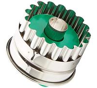 Städter 954060 Welser - ringerl découpoirs avec éjecteurs, Acier Inoxydable, Argenté/Vert, 4,8 x 4,8 x 4,8 cm