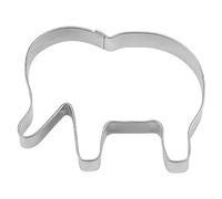 Staedter Acier Inoxydable Elephant Cookie Cutter, Argent, Acier Inoxydable, Silver, 6 cm
