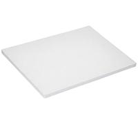 Städter Assiette à gâteau en carton laminé en aluminium, couleur blanche, non résistant aux coupures, taille 40 x 30 cm, 900042