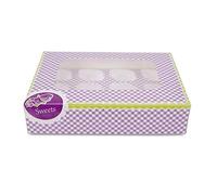 Staedter Bonbons à Muffins et Cupcakes Box Set pour 12 Tasses, Multicolore, 2 pièces