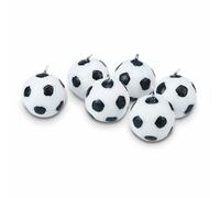 Städter Bougies Ballons de foot Set de 6 bougies à gâteau Décoration de bougi...