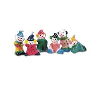Staedter Clowns Forme Bougies, Multicolore, 6 pièces