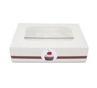 Staedter Coffeehouse à Muffins et Cupcakes Box Set pour 12 Tasses, Multicolore, 2 pièces