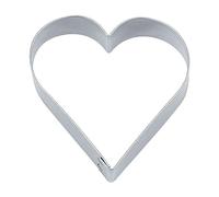 Städter Cœur Ø 15,0/3,0 cm de Haut, Fer Blanc, Argent, 15 x 15 x 3 cm