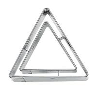 Staedter Danger et de Prendre la Bonne façon Forme Cookie Cutter, Argent