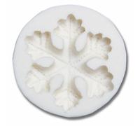 Städter Deko-Flex-Model Flocon de neige Moule à relief Fondant Moule en silic...