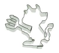 Staedter Diable Forme Cookie Cutter, Argent, Acier Inoxydable, Silver, 7 cm