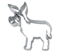 Staedter Donkey Forme Cookie Cutter, Argent