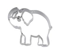 Staedter éléphant gaufrage Cutter, Argent, 8 cm