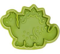 Städter Emporte-pièce à gaufrer avec éjecteur Dinosaure, emporte-pièce, moule à biscuits, biscuits, plastique, 6.5 cm, 171831