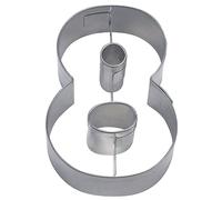Staedter Emporte-pièce en Argent - 6,5 cm, Acier Inoxydable, Silver, 30 x 30 x 30 cm
