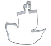 Städter Emporte-pièce en forme de bateau pirate Argent 10.5 cm
