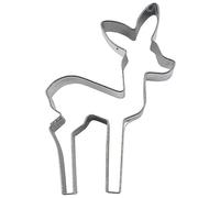 Staedter Emporte-pièce en Forme de cerf Faon, Argent, 6 cm