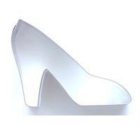 Staedter Emporte-pièce en Forme de Chaussures de Femme/Pompe, Argent, 10 cm