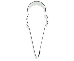 Staedter Emporte-pièce en Forme de Cornet de Glace, Argent, 6 cm