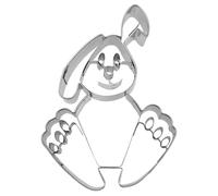 Staedter Emporte-pièce en Forme de Lapin, Argent, 9 cm