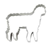 Staedter Emporte-pièce en Forme de Mouton Agneau, Argent, Acier Inoxydable, Silver, 7 cm