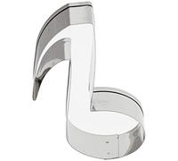 Städter Emporte-pièce en forme de note – acier inoxydable, argent, 7,5 cm