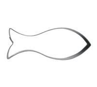Städter Emporte-pièce en forme de poisson – acier inoxydable, argent – 7 cm