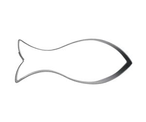 Staedter Emporte-pièce en Forme de Poisson, Argent, Acier Inoxydable, Silver, 7 cm