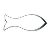 Staedter Emporte-pièce en Forme de Poisson, Argent, Acier Inoxydable, Silver, 9 cm