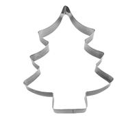 Staedter Emporte-pièce en Forme de Sapin, Argent, Fer-Blanc, Silver, 19 cm