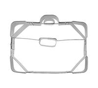 Staedter Emporte-pièce en Forme de Valise, Argent, Acier Inoxydable, Silver, 10 cm