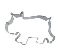 Staedter Emporte-pièce en Forme d'hippopotame en Acier Inoxydable, argenté, 30 x 30 x 7,5 cm